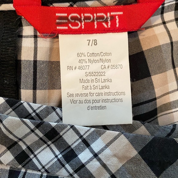 Vintage esprit plaid mini skirt - Picture 2 of 6